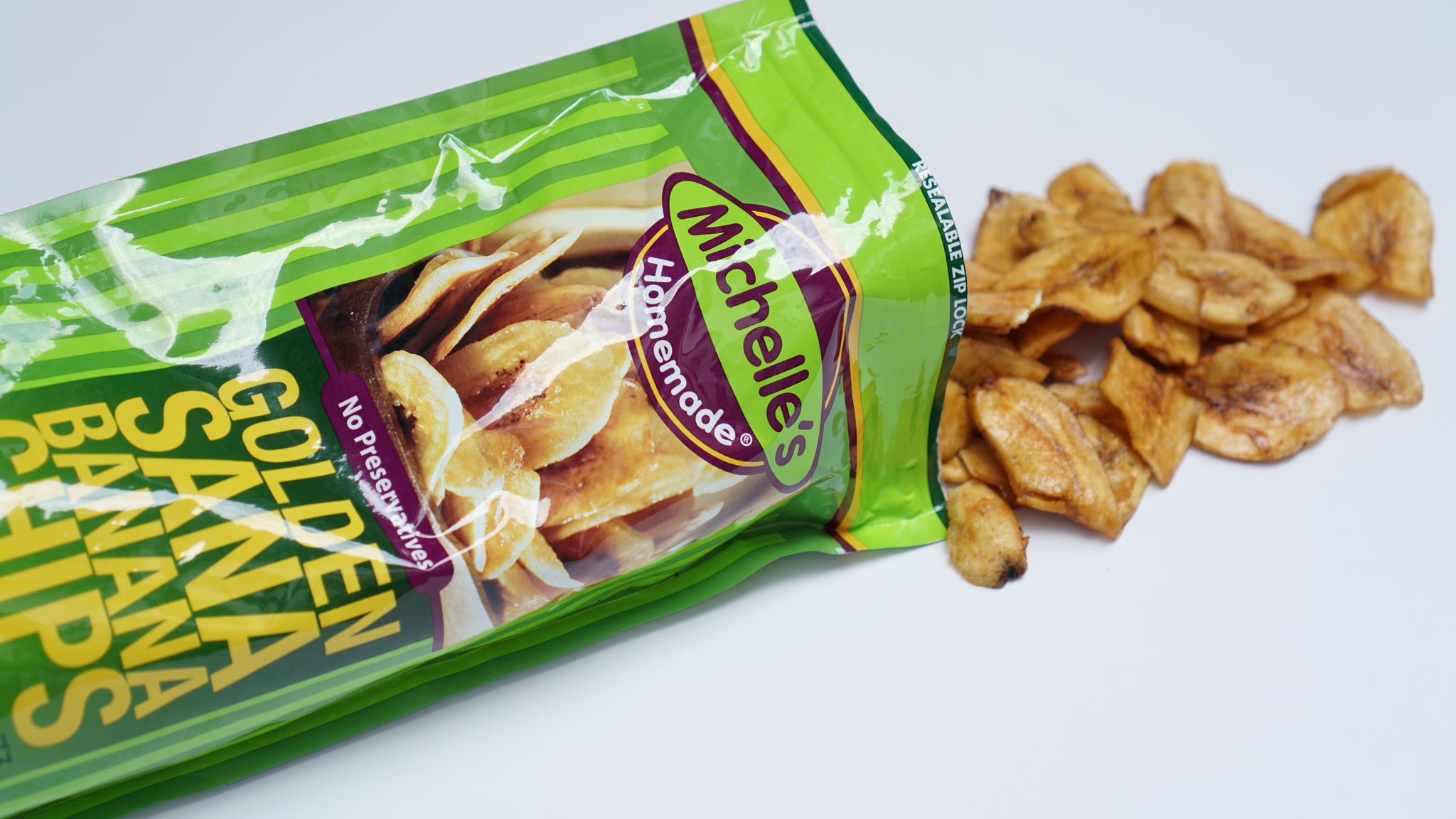 人気カラーの Sana Banana Chips 350gms Pouch – Michelle's Putong Ube and 菓子